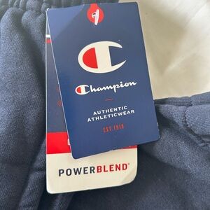 Champion Navy Powerblend Sweatpants